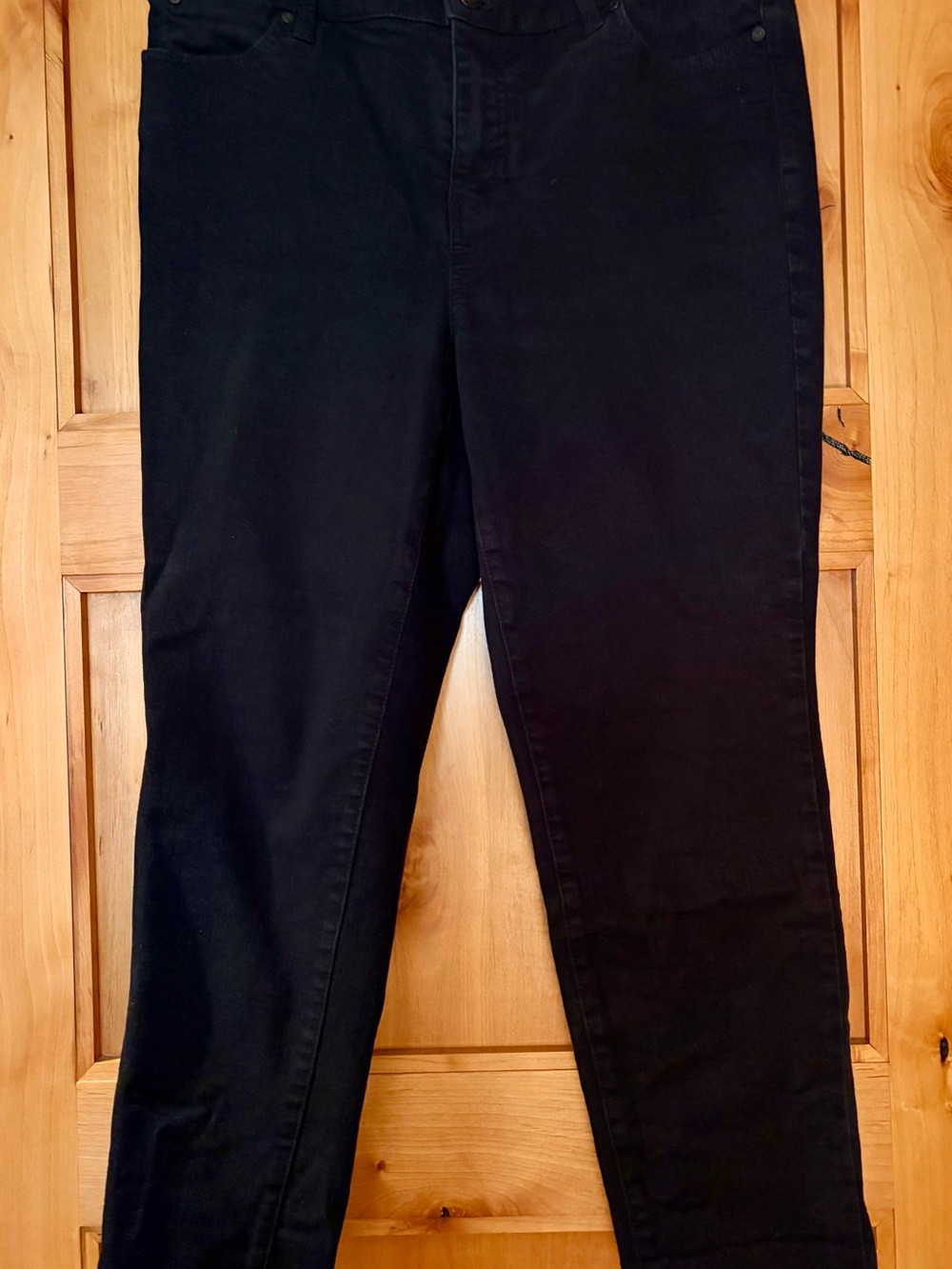 Talbots Black Slim Straight womens Jeans